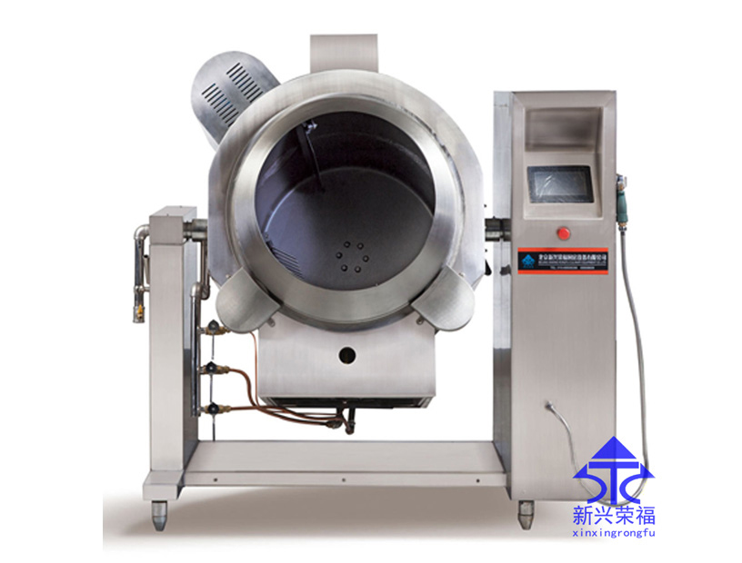 自動旋轉炒制機,大型自動炒菜機